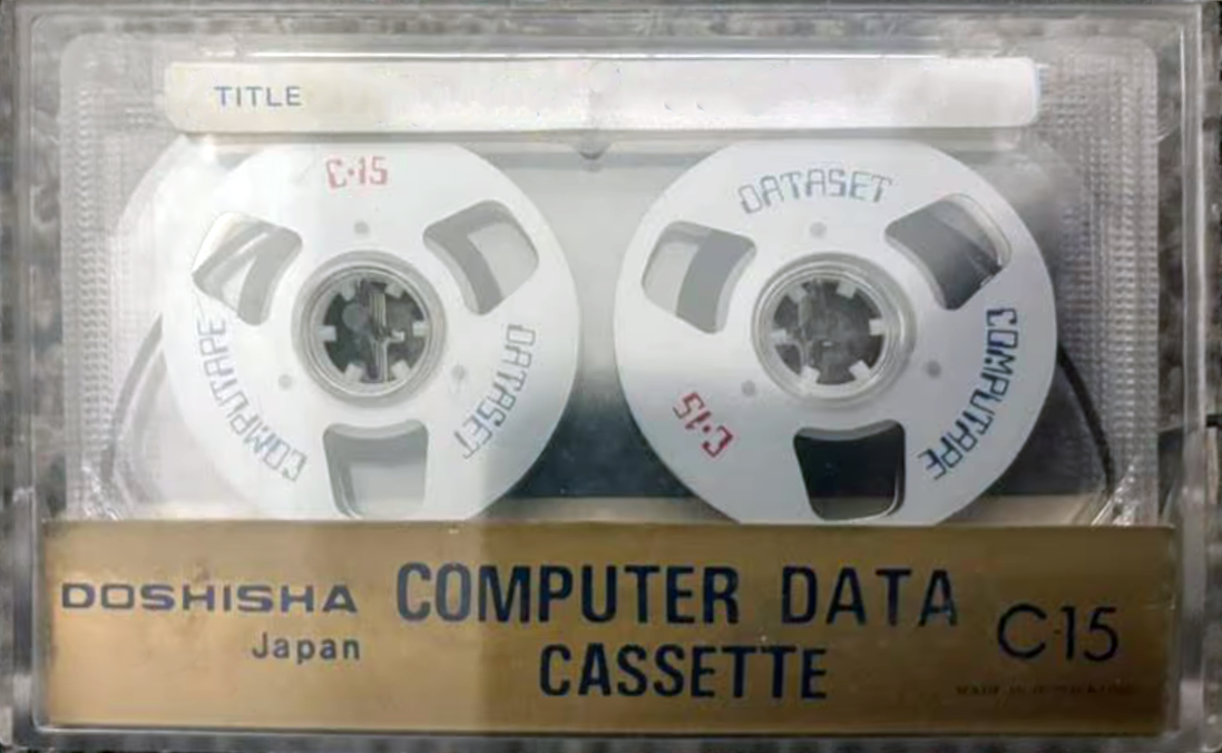 Compact Cassette Doshisha 15 Computer Cassette 1984 Unknown Country