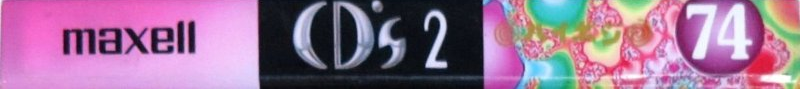 Compact Cassette Maxell CD`s II / CD`s 2 74 "CDS2-74L" Type II Chrome 1997 Japan
