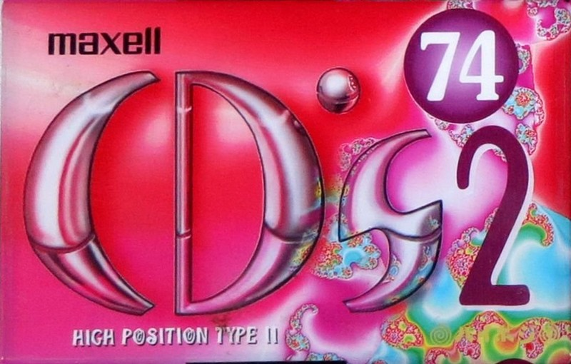 Compact Cassette Maxell CD`s II / CD`s 2 74 "CDS2-74L" Type II Chrome 1997 Japan