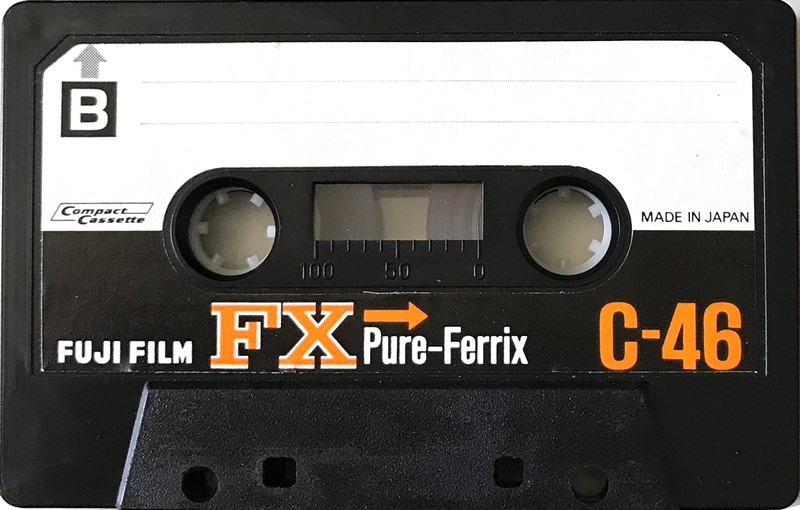 Compact Cassette Fuji Film FX 46 Type I Normal 1974 Japan