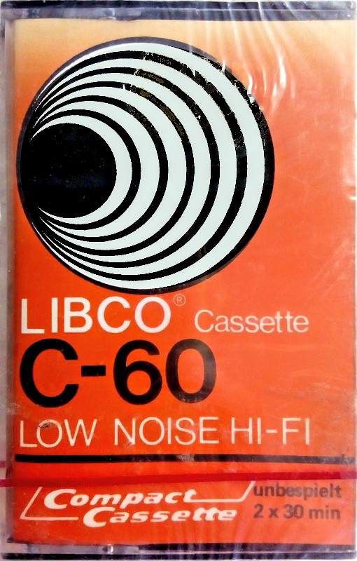 Compact Cassette Libco 60 Type I Normal Hong Kong