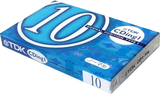 Compact Cassette TDK CDing 1 10 "CD1-10L" Type I Normal 2000 Japan