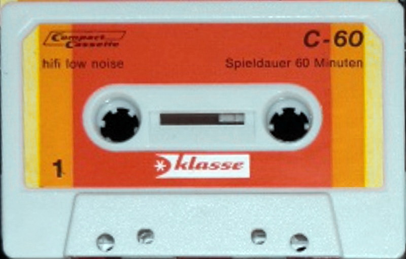 Compact Cassette Klasse 60 Type I Normal 1980 Germany