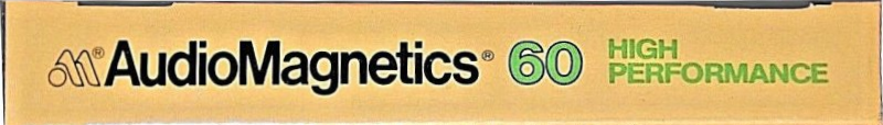 Compact Cassette Audio Magnetics High Performance 60 Type I Normal 1977 USA