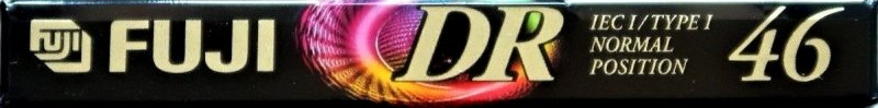 Compact Cassette Fuji DR 46 Type I Normal 1998 North America