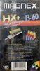 VHS, Video Home System Magnex HX+ 60 Type I Normal Europe
