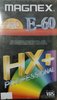 VHS, Video Home System Magnex HX+ 60 Type I Normal Europe