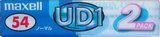 2 pack Maxell UDI / UD1 54 "UD1-54N.2P" Type I Normal 2000 Japan