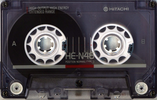Compact Cassette Hitachi HE-N 46 Type I Normal 1987 Japan