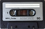 Compact Cassette Memorex MRX3 Oxide 90 Type I Normal 1978 USA