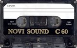 Compact Cassette Novi Sound 60 Type I Normal 1987 Europe