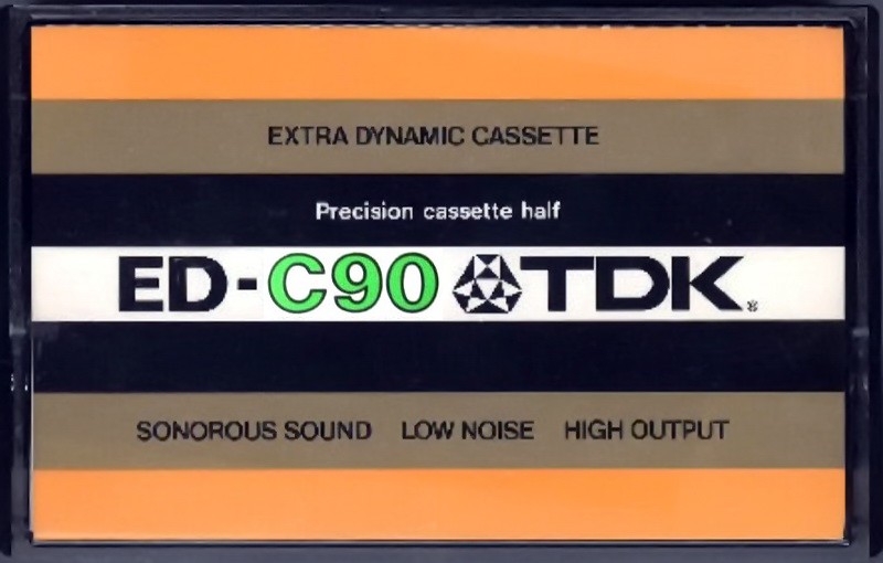Compact Cassette TDK ED 90 Type I Normal 1977 Japan