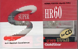 Compact Cassette Goldstar HR 60 Type I Normal 1991 Canada