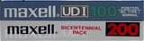 2 pack Maxell UDI / UD1 100 "Bicentennial pack 200" Type I Normal 1985 Europe