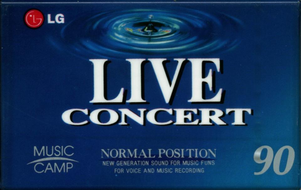 Compact Cassette LG Live Concert 90 "Music Camp" Type I Normal 1993 Japan