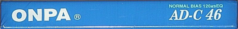 Compact Cassette ONPA AD 46 Type I Normal 1990 Thailand