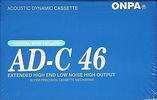 Compact Cassette ONPA AD 46 Type I Normal 1990 Thailand