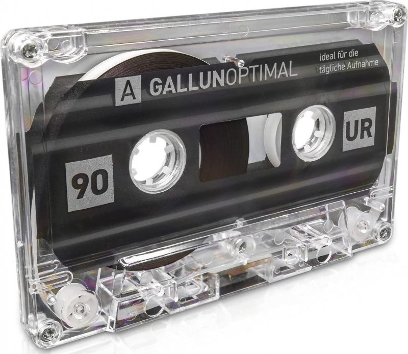 Compact Cassette Gallunoptimal 90 "UR" Type I Normal Germany