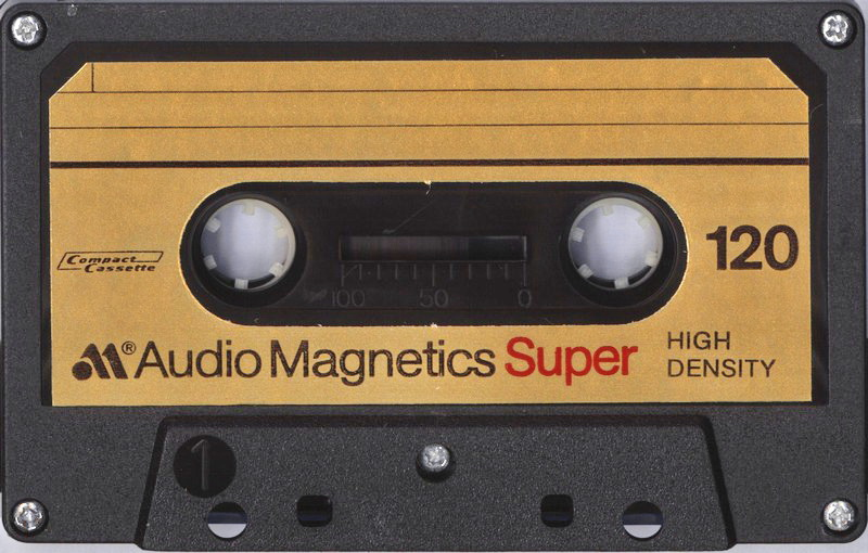 Compact Cassette Audio Magnetics Super 120 Type I Normal 1977 Europe