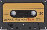 Compact Cassette Audio Magnetics Super 120 Type I Normal 1977 Europe