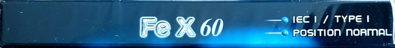 Compact Cassette Lekium Fe X 60 Type I Normal Europe