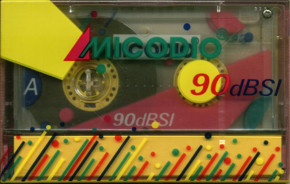Compact Cassette Micodio dBSI 90 Type I Normal 1987 Europe