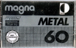 Compact Cassette Magna Metal 60 Type IV Metal 1979 Europe