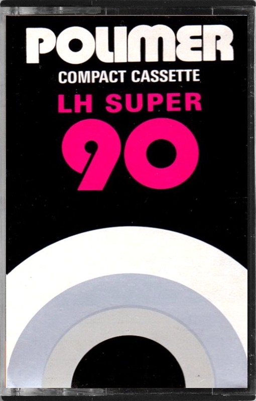 Compact Cassette Polimer LH Super 90 Type I Normal 1978 Hungary
