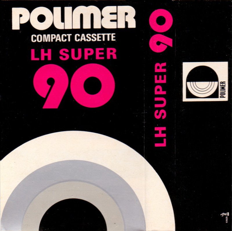 Compact Cassette Polimer LH Super 90 Type I Normal 1978 Hungary