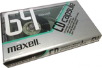 Compact Cassette Maxell CD Capsule 64 Type I Normal 1990 Europe