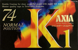 Compact Cassette AXIA K1 74 "K1A 74" Type I Normal 1993 Japan