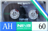 Compact Cassette Nina AH 60 Type I Normal South Korea