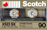 Compact Cassette Scotch XS II-SX 90 Type II Chrome 1990 Europe