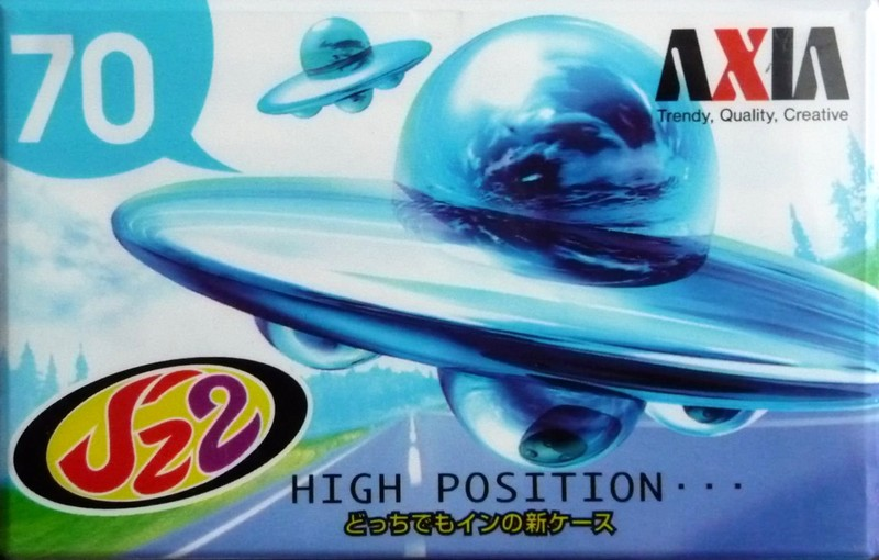 Compact Cassette AXIA J`z 2 70 "JZ2G 70" Type II Chrome 1997 Japan
