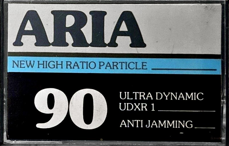 Compact Cassette Aria 90 "UDXR 1" Type I Normal 1979 Unknown Country