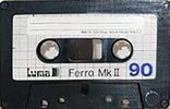 Compact Cassette Luma Ferro Mk II 90 Type I Normal 1982 Sweden