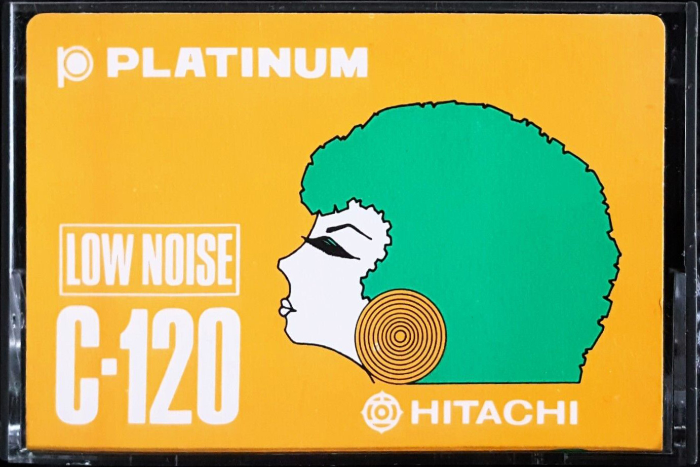 Compact Cassette Hitachi Platinum 120 Type I Normal Japan