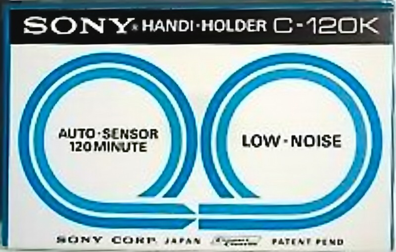 Compact Cassette Sony 120 "Handi-Holder K" Type I Normal 1975 USA
