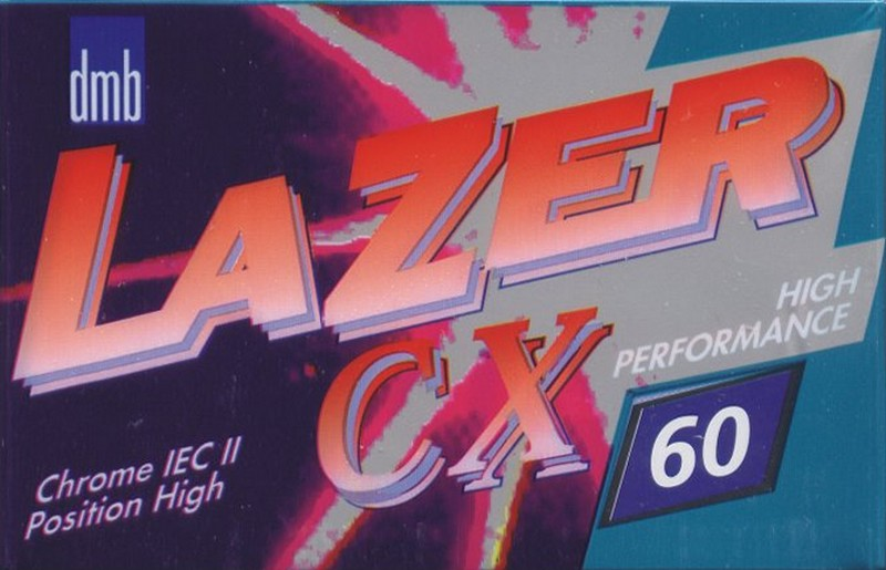 Compact Cassette dmb Lazer CX 60 Type II Chrome Europe