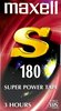 VHS, Video Home System Maxell S 180 "E-180 S" Type I Normal 2002 Europe