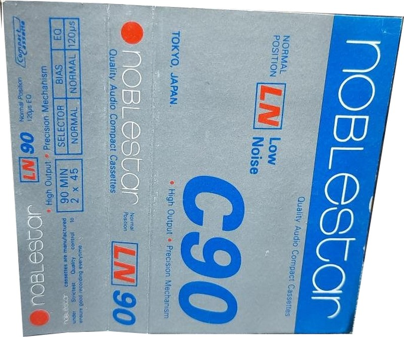 Compact Cassette Noblestar 90 Type I Normal Japan