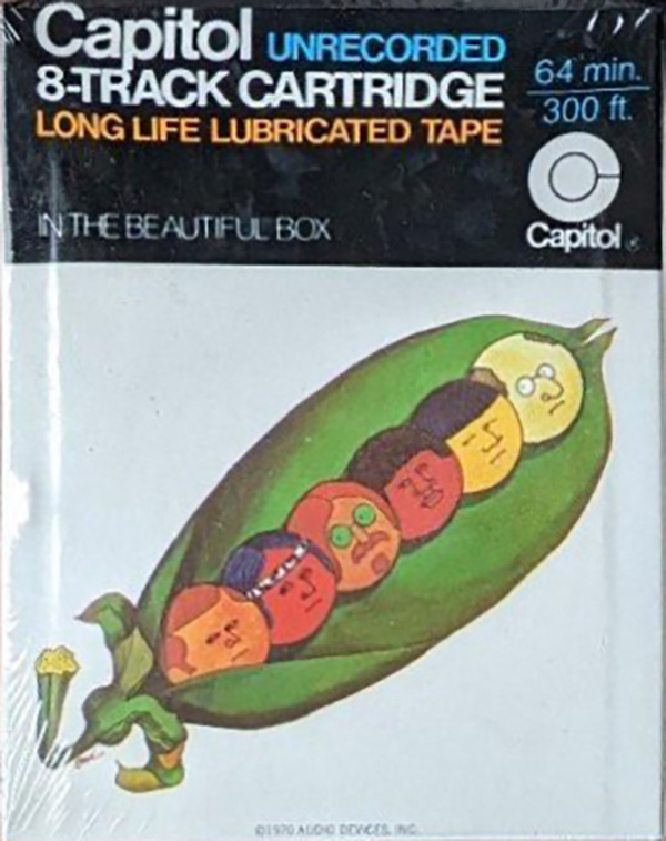 TRACK-8 Capitol 64 "PEAS" Type I Normal 1970 USA