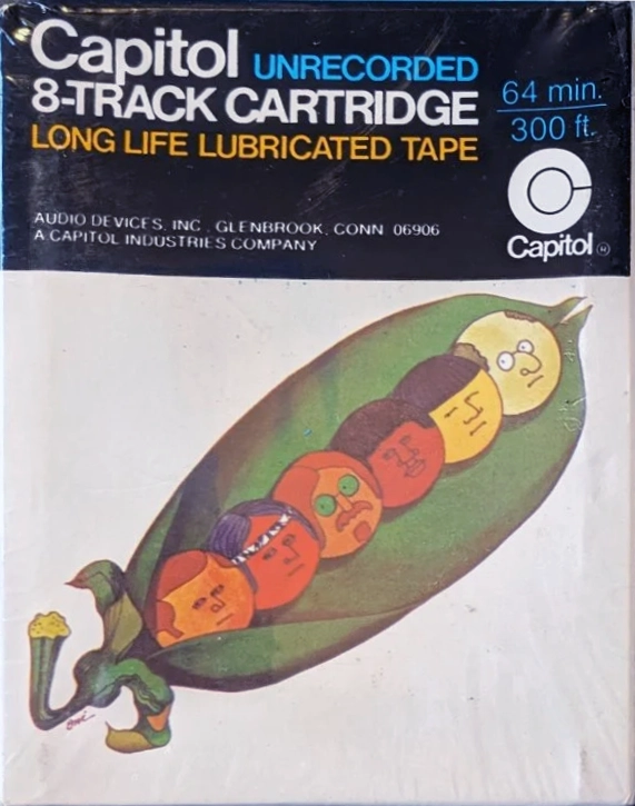 TRACK-8 Capitol 64 "PEAS" Type I Normal 1970 USA