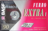 Compact Cassette BASF Ferro Extra I 90 Type I Normal 1993 Worldwide