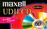 Compact Cassette Maxell UDII-CD 60 Type II Chrome 1996 Europe