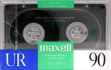 Compact Cassette Maxell UR 90 "Tinted Oval Window" Type I Normal 1988 Europe