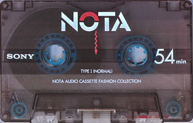 Compact Cassette Sony 54 "NOTA" Type I Normal 1988 Europe