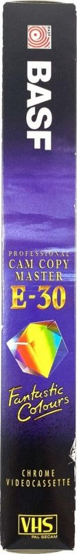 VHS, Video Home System BASF Cam Copy Master 30 Type II Chrome 1996 Europe