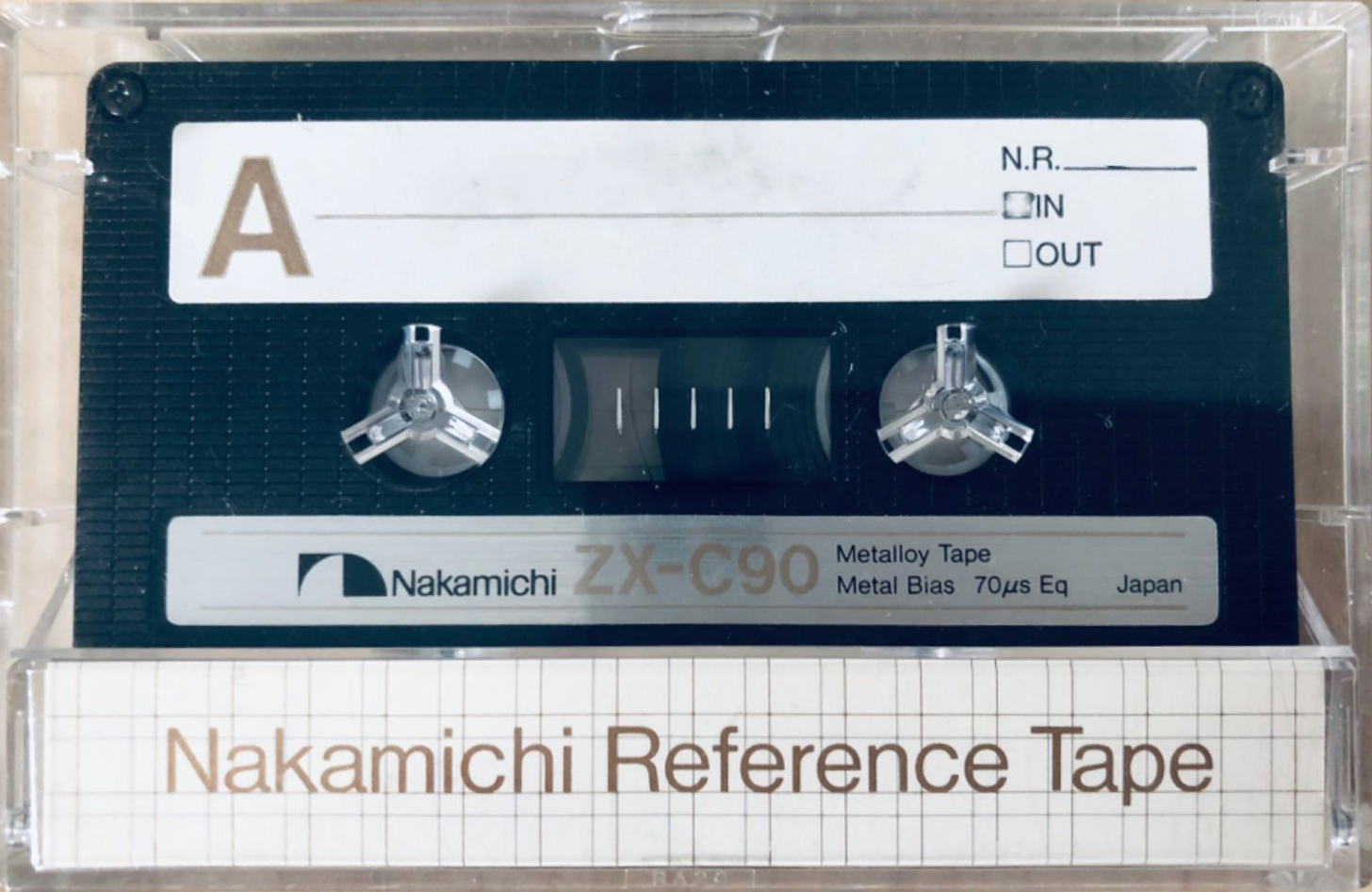 Compact Cassette Nakamichi ZX 90 Type IV Metal 1983 Worldwide