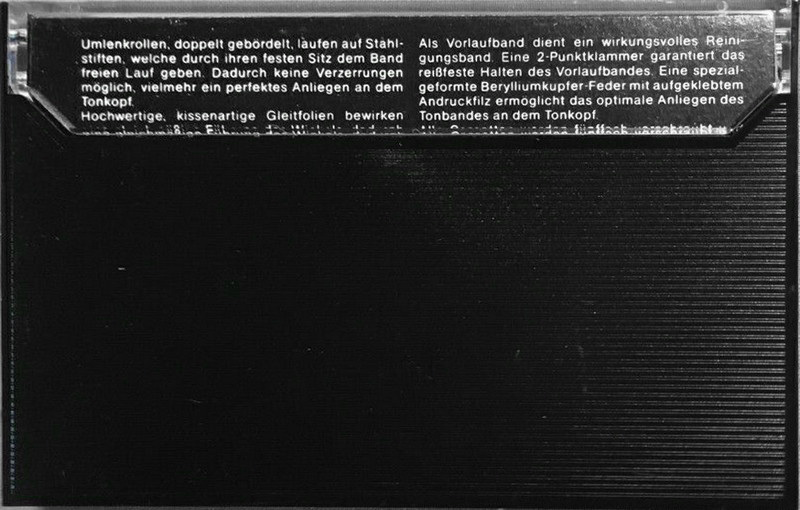 Compact Cassette Theysohn 90 Type II Chrome Hong Kong